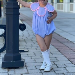 Light purple Bubble with pink on the flower pedals